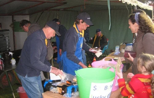 Winchelsea Lions sausage sizzle