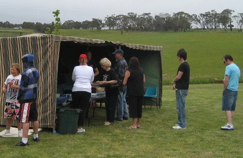 Winchelsea Lions Club chuck wagon